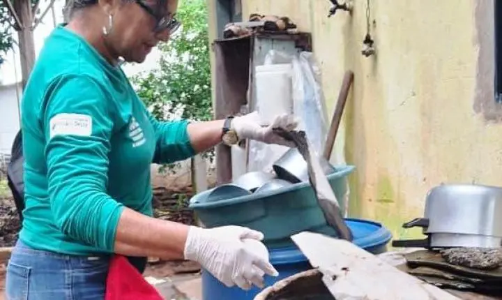 Prefeitura de Rosário Oeste reforça ações contra a dengue com vistorias preventivas