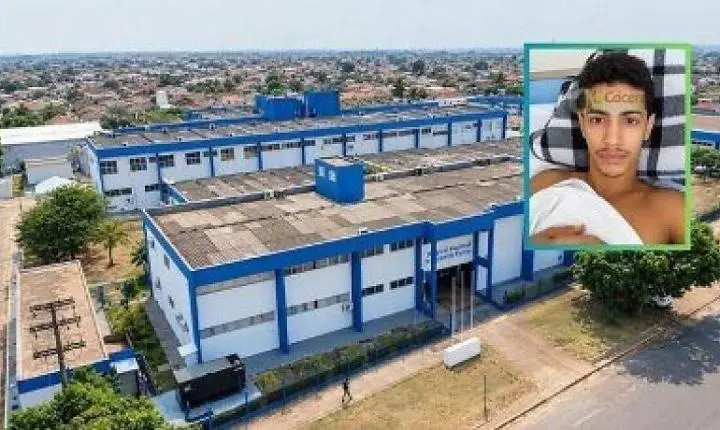 Preso pede para ir ao banheiro, pula do primeiro andar e foge de hospital em MT