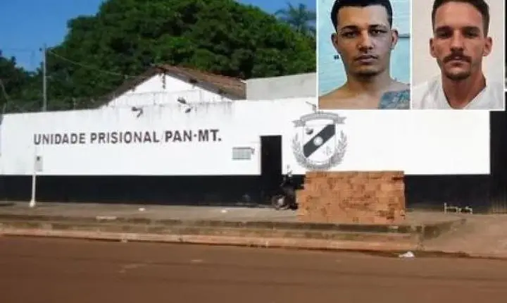 PRF captura dois dos seis criminosos que fugiram de presídio em MT