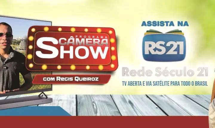 Programa Câmera Show chega à rede nacional pela Rede Século 21