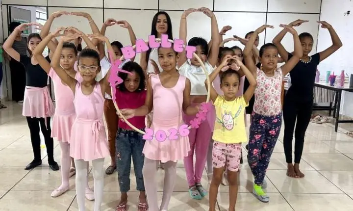 Projeto Ballet Sonho de Bailarina começa em Rosário Oeste com 82 inscritas