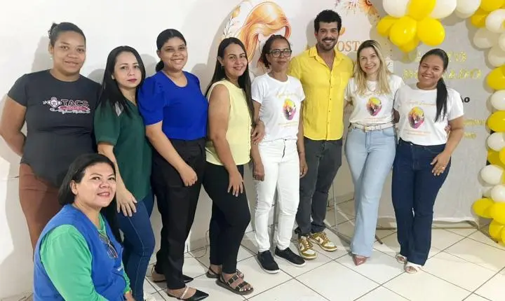 PSF 1 promove ação sobre aleitamento materno em evento do Agosto Dourado em Rosário Oeste: