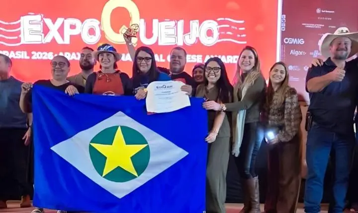 Queijo de Nobres conquista bronze em concurso internacional em MG