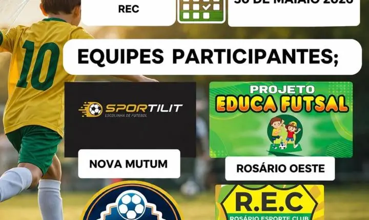R.E.C Venceu Duelo de Titãs e Conquistou a 5ª Copinha de Base em Rosário Oeste