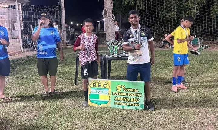 R.E.C Venceu Duelo de Titãs e Conquistou a 5ª Copinha de Base em Rosário Oeste