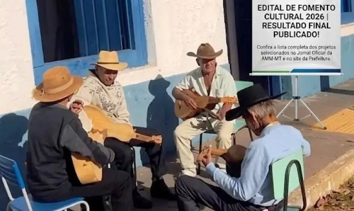Rosário Oeste divulga resultado final do edital de fomento cultural