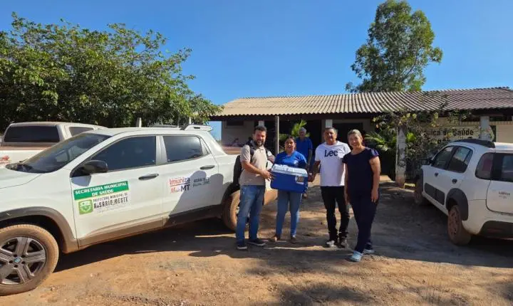 Rosário Oeste levou vacinação e atendimentos médicos ao Distrito de Marzagão