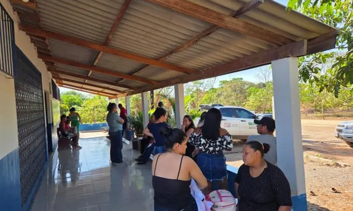 Rosário Oeste levou vacinação e atendimentos médicos ao Distrito de Marzagão