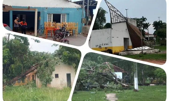 Rosário Oeste Publica Decreto de Emergência Pós-Temporal