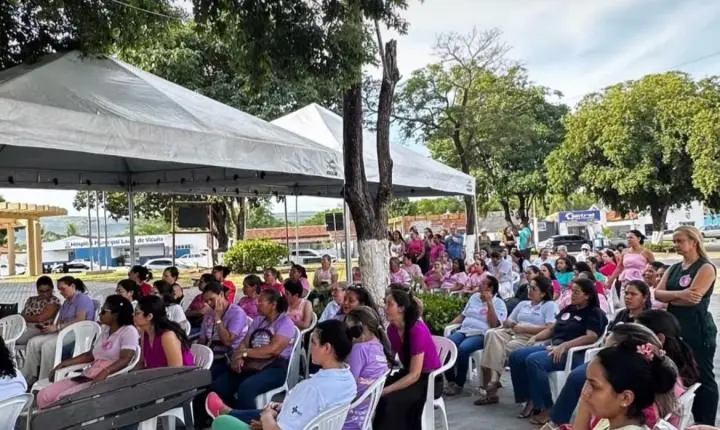 Saúde da mulher ganha destaque em encontro especial do Outubro Rosa realizado em Nobres