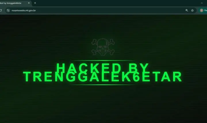 Site da Prefeitura de Rosário Oeste é Hackeado: Mensagem de Defacement Assusta Moradores na Manhã de Sexta (03/07)