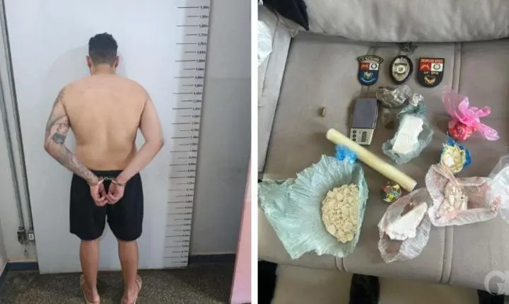 Suspeito de tráfico é preso por manter namorada em cárcere privado em Cuiabá