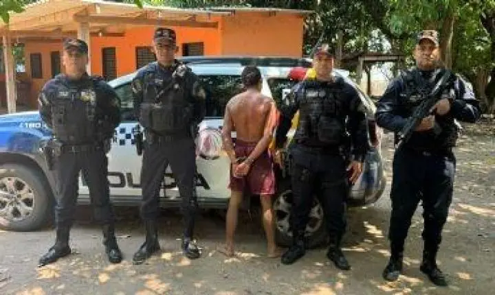 Suspeito foi preso em flagrante após morte de mulher e bebê a facadas em fazenda de MT 