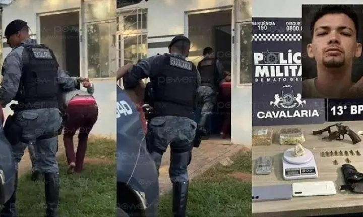 Suspeitos de homicídio em Nova Mutum são presos pela Cavalaria em Lucas do Rio Verde