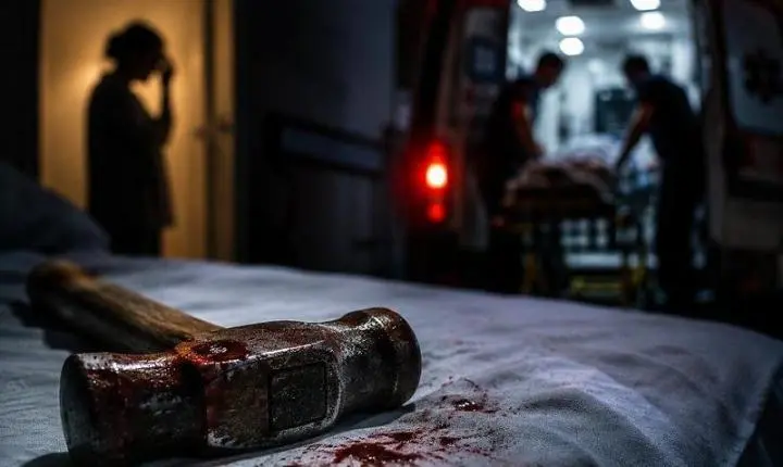 Tentativa de homicídio em Cuiabá: idoso é ferido com golpes de martelo pela esposa