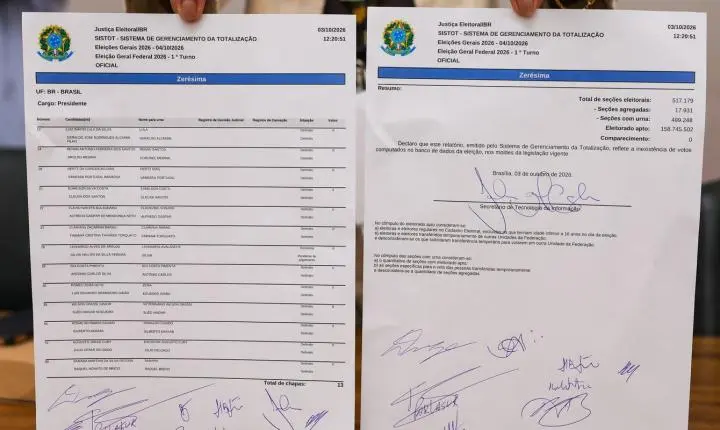 TSE realiza teste final de sistemas e emite zerézima para as eleições 2026