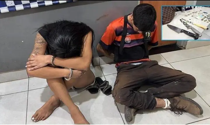 Mulher trans é detida após tentar atacar ex-companheiro com faca em VG