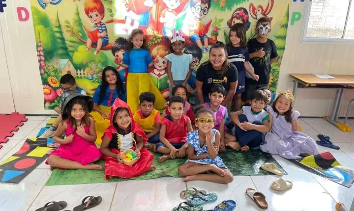 União Faz a Vida Transforma Resgate Cultural em Ferramenta Pedagógica no Distrito de Bauxi em Rosário Oeste