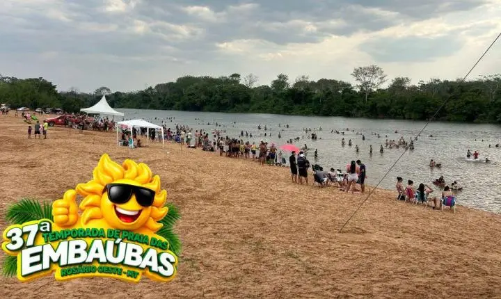 Veja como foi a 37ª Temporada de Praia das Embaúbas em Rosário Oeste 