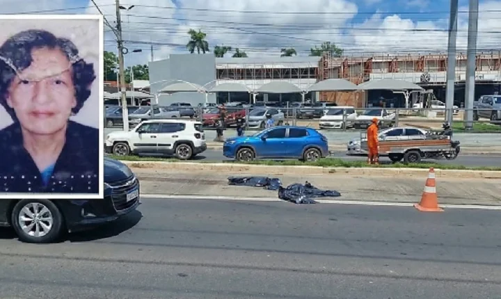 Vídeo mostra duplo atropelamento que matou idosa na Avenida da FEB 
