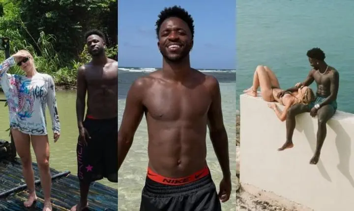 Vini Jr. muda o visual e curte romance com Virginia na Jamaica